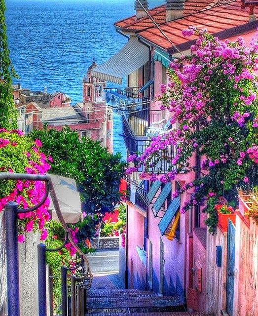 9. Tellaro, talya'dan rengarenk bir sokak daha