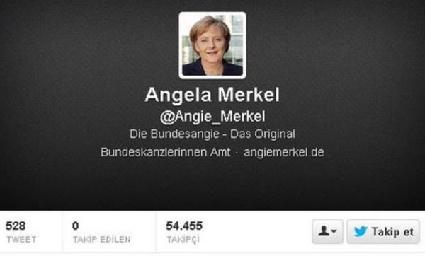 Sosyal medyada en fazla takipi says kimde? ABD Bakan Barack Obama ile TC Babakan Recep Tayyip Erdoan arasnda ne kadar fark var? lke liderlerinin sosyal medya hesaplarn sizin iin masaya yatrdk...  <p><b>Almanya / Angela Merkel</b></p>