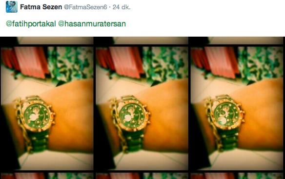 Ekonomi Eski Bakan Zafer alayan'n 700 bin liralk saati Twitter'da geyik konusu oldu.