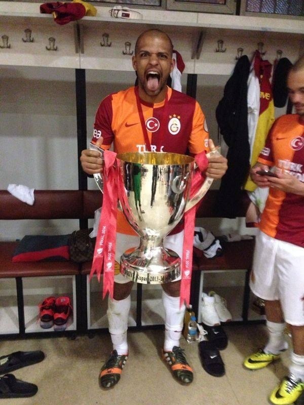 Brezilyal oyuncu, TFF yetkililerine Trke; "Hadi abi ya verin artk kupay" diye bard ve neeli dakikalar yaand...