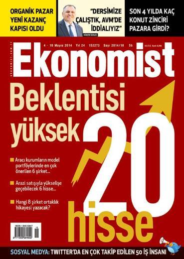Ekonomist Dergisi bu haftaki saysnda Twitter'daki en etkili 50 i insann derlemi.  <p><b>te en ok takipisi olan i insanlar...</b></p>  (Rakamlar 18 Nisan 2014 tarihi itibaryladr.)
