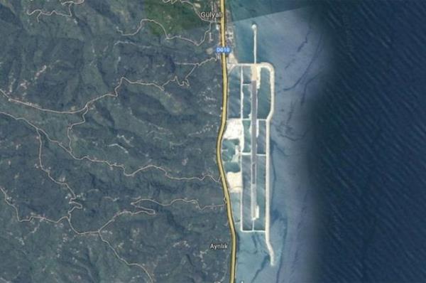 'Google Earth' fotoraflarnda Karadeniz Blgesi'nin engebeli yaps da dikkat ekiyor
