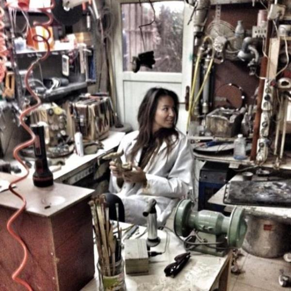 EDA TAPINAR   Kaak var! Dedemle atlyeye kapandk heykelleri bitiriyoruz