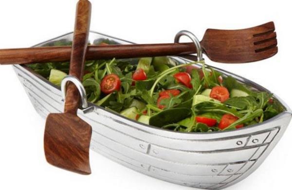 Kayk eklinde Salata Kasesi