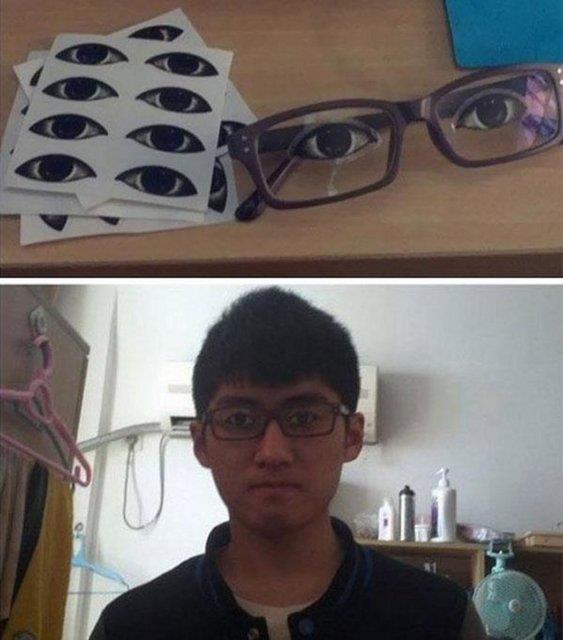 zerinde ak gz kartmas olan bu gzlkler alanlarn ve rencilerin iine yarayabilir. Etrafnza alr gibi grnrken istediiniz gibi kestirebiliyorsunuz.