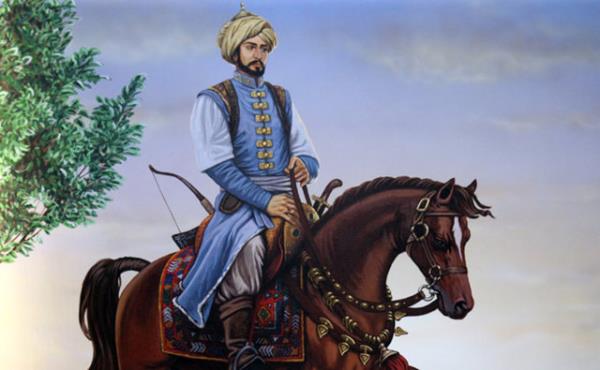 37-Sleyman ah-Naa Caber denilen yere defnedilir. Halen Suriyesnrlar iinde bulunan bu mezarn olduu yere, Caber Trk Kalesi denilmekte olup, anlama gerei, Trk Bayra ile ssldr.