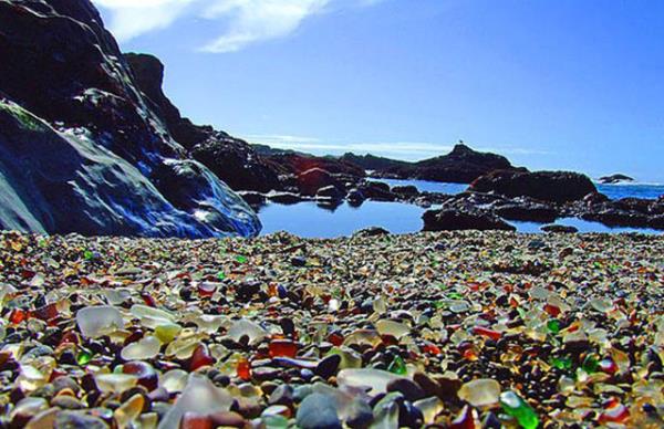 61. Cam Plaj, MacKerricher Eyalet Park, Fort Bragg, Kaliforniya, ABD