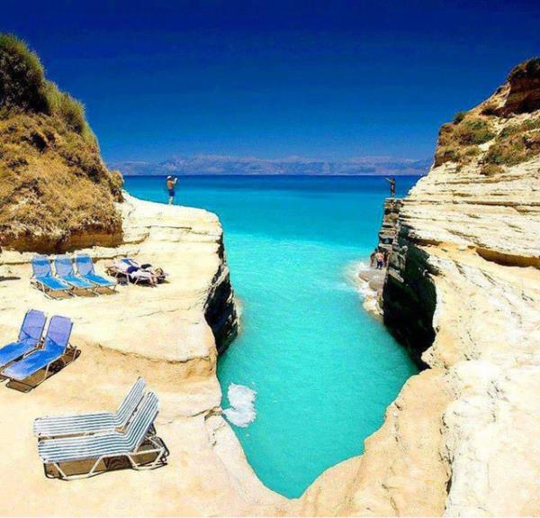 5. Sidari, Corfu, Yunanistan