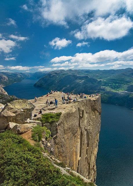 78. Preikestolen, Ryfylke, Norve