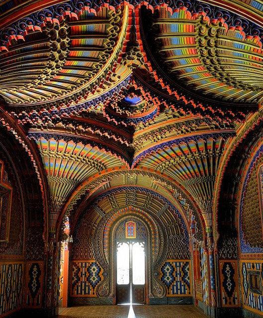 28. Sammezzano Kalesi, Toskana, talya