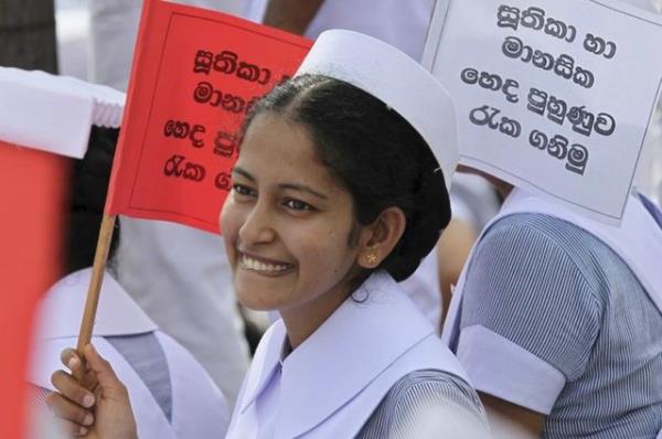 Sri Lanka'da hemireler gn kutland.