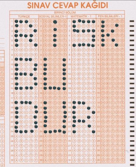 Bir felsefe snavnda hoca "risk nedir" diye sormu, rencilerden biri de "risk budur" yazp vermi ve 100 alm.