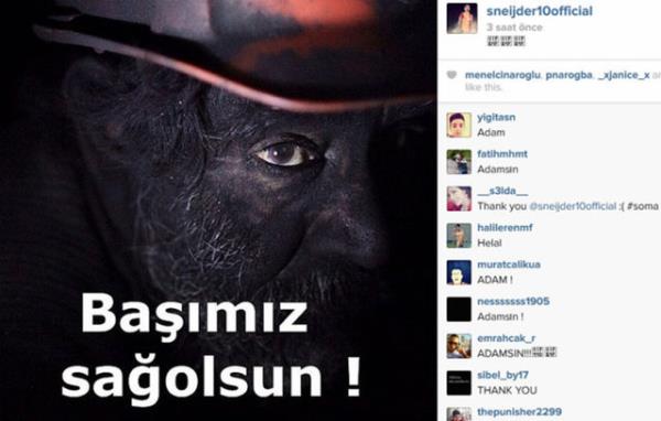 Galatasaray oyuncusu Wesley Sneijder