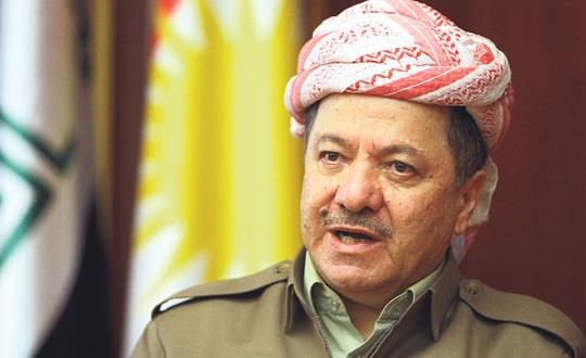 KUZEY IRAK: IKYB Bakan Mesut Barzani, Erdoan'a bir basal mesaj gnderdi.