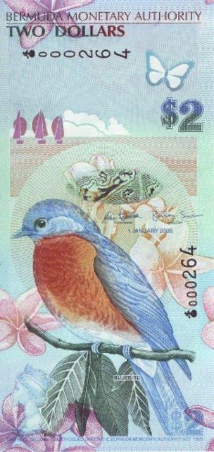 Bermuda 2 dolar 2009