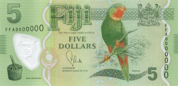5 Fiji dolar