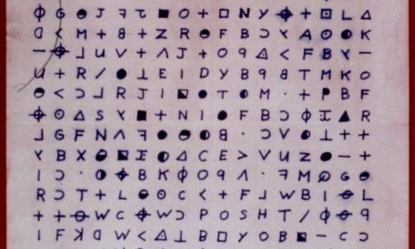 <b>3. The Zodiac 340:</b< 1960-70 yllar arasnda California'da birok cinayetin sorumlusu olan Zodiac isimli kii, sadist bir nee ile polisle alay ediyordu.