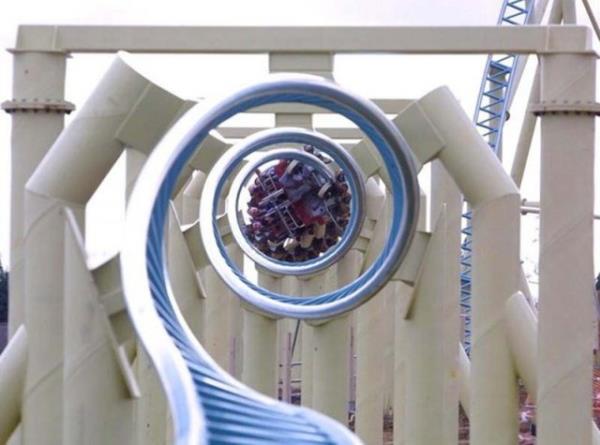 te dnyadaki eitli deiik elence parklarnda bulunan dehet verici salncak modelleri.