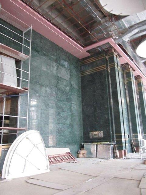 "Bu kolonlara zel Seluklu motifleri ileniyor."