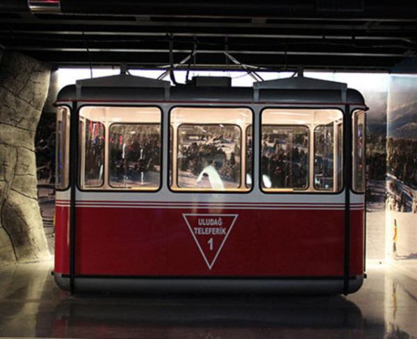 Bursa'nn sembol haline gelmi objeler; toplant salonu olarak dizayn edilmi.