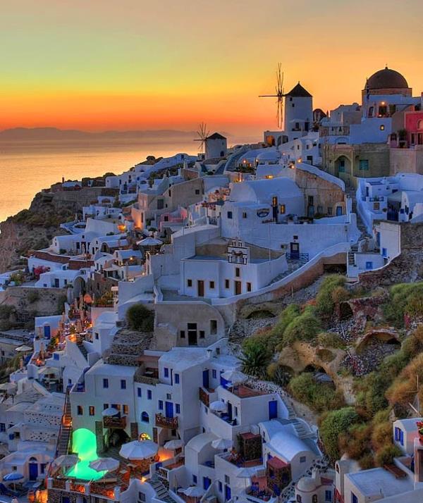 Santorini, Yunanistan