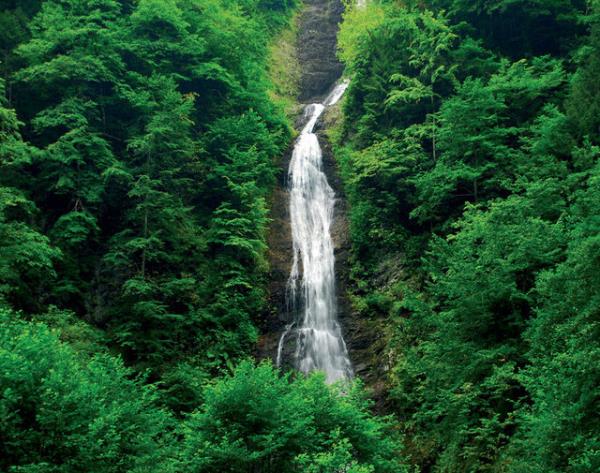 amlhemin ile merkezine 2 km uzaklkta bulunan elaleye aalarn arasndan, su sesleri eliinde yaplan bir yry ile varmak mmkndr.