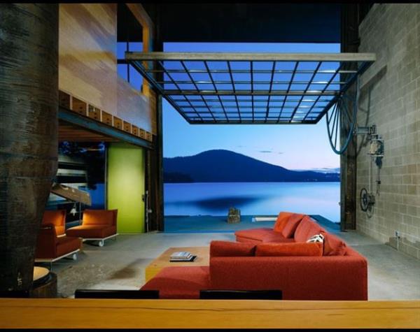 Idaho Gl manzaral bir oda