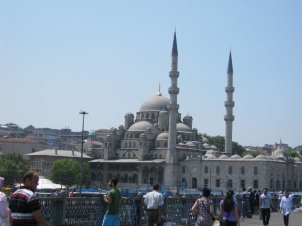 Emin�n� Yeni Camii'nin restorasyonu sona erdikten sonraki hali...