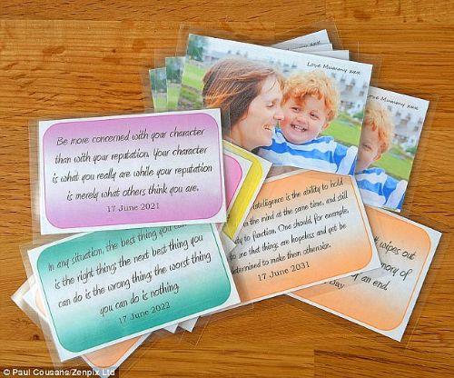 Rowena'ya gre, Freddie bu kartlar ve mektuplar okuduunda annesini hi unutmayacakt ve annesinin onu ok sevdiini hep hatrlayacakt.