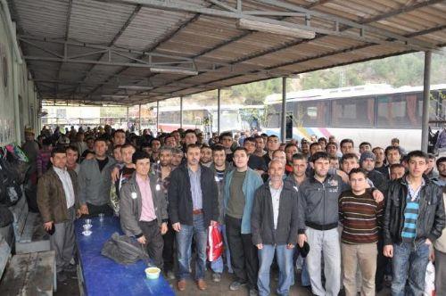 Soma Maden ocann kaza ncesine ait kan grntlerine gre madende iilerin dinlenmesi iin oluturulan alanlarn tavann brandalarla kapland ortaya kt.