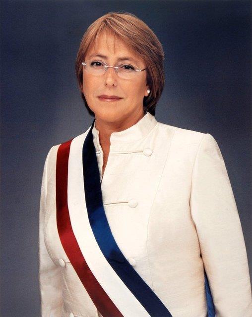 25) Michelle Bachelet Grevi: ili Devlet Bakan Ya: 62 lkesi: ili
