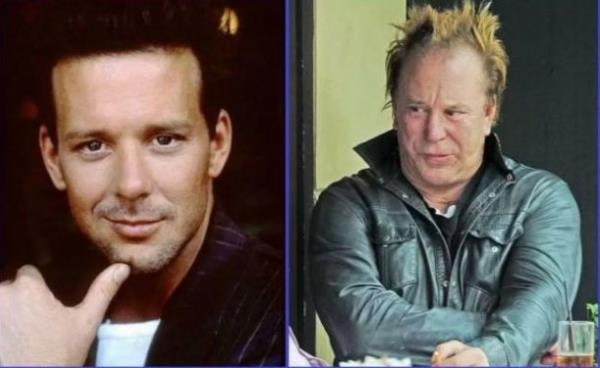 Zaman�n en g�zel ve en yak���kl� y�ld�zlar�n�n ge�en y�llar kar��s�nda nas�l de�i�tikleri foto�raf karelerine b�yle yans�yor...  <p>Mickey Rourke �zellikle aksiyon, drama ve gerilim filmlerine ba�rol �stlenmi� olan ABD'li akt�r �uan 62 ya��nda.</p>