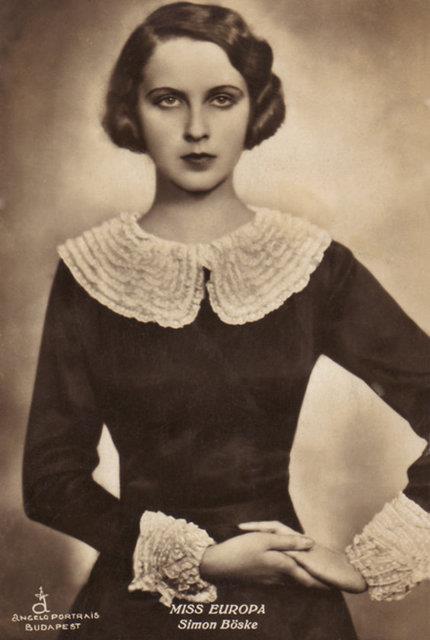 1929 y�l� Avrupa G�zeli Macar k�z