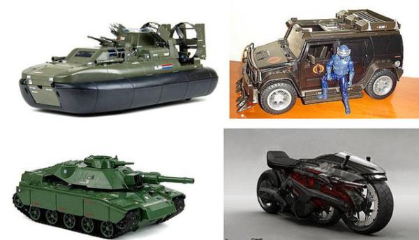 <p><b>9. G.I. Joe Ara�lar� </b></p>  Belki bir iki aksiyon fig�r�ne evet ama bir G.I. Joe Arac� asla!!