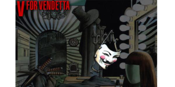 �izgi roman, Guy Fawkes maskeli bir anar�istin, fa�ist bir �ngiliz h�k�meti ve onun i�birlik�isi olan medyay� devirme giri�imini konu al�yor...