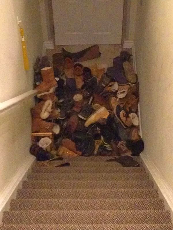 21. Bir parti sonras ayakkablarnz bulmanz gerektiinde