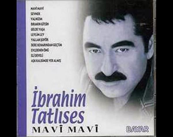 <p><b>2. İbrahim Tatlıses - Mavi Mavi (1985):</b></p>  Albümün arabesk parçaları içeren A yüzünün müzik yönetmenliğini Burhan Bayar, Türk Halk Müziği parçaları içeren  B yüzünün müzik yönetmenliğinin ise Arif Sağ üstlenmişti.