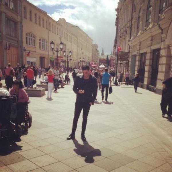 <br>CAN BONOMO</br>  Moskova'da bir siyahi