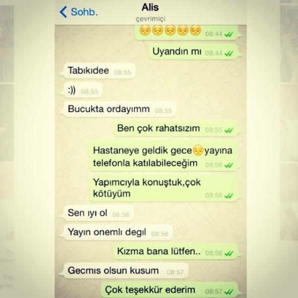 ALAN  <br>Alian sabah sabah ilettim,beyefendilie bakn ya&#9786;&#65039;cansn sen can</br>