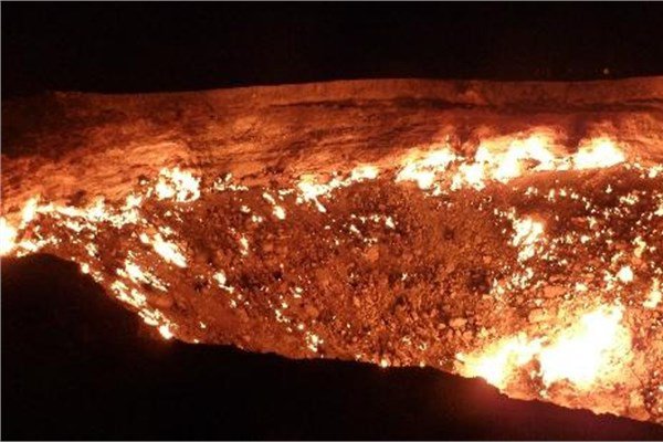 <br><b>Cehennem Kaps gaz tortusu</b></br>  Darvaza, Trkmenistan