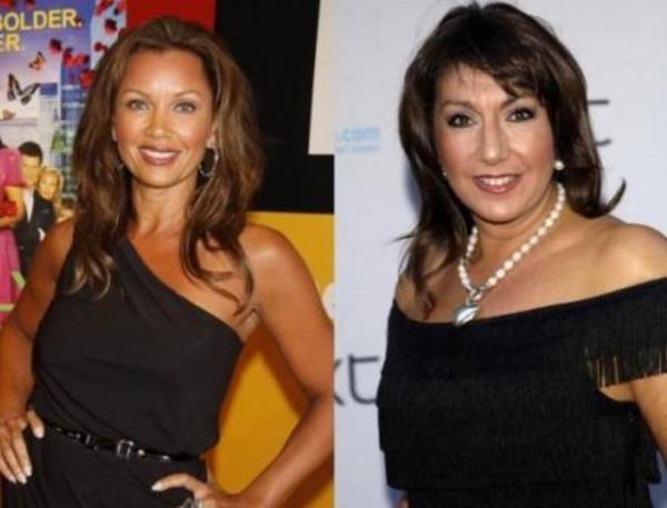 <br><b>Vanessa Williams ve Jane McDonald</b></br>  Eski gzellik kraliesi Vanessa Williams (solda) ve McDonald 1963 doumlu.Williams biraz makyaj hilesiyle yatndan daha gen grnyor.