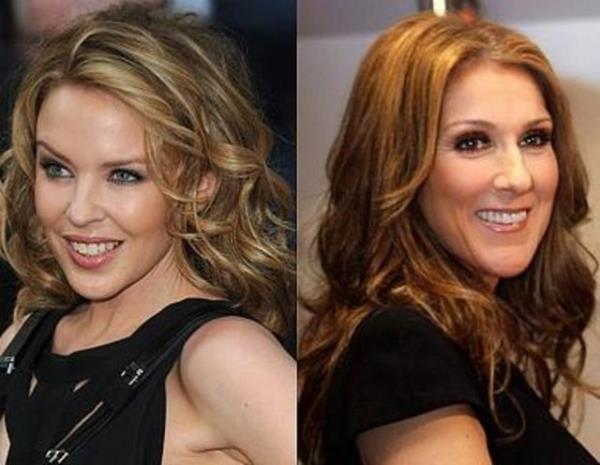 <br><b>Kylie Minogue ve Celine Dion</b></br>  kisi de 1969 doumlu. Ama Minogue daha bakml gibi..