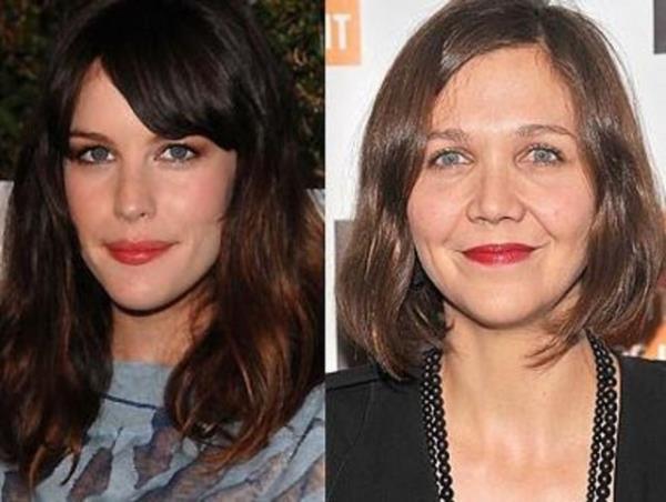 <br><b>Liv Tyler ve Maggie Gyllenhaal</b></br>  kisi de 1977 doumlu. Ama Geyllenhaal belki de bu fotoraf ekilirken biraz yorgundu. Bu yzden yatndan daha olgun grnyor.