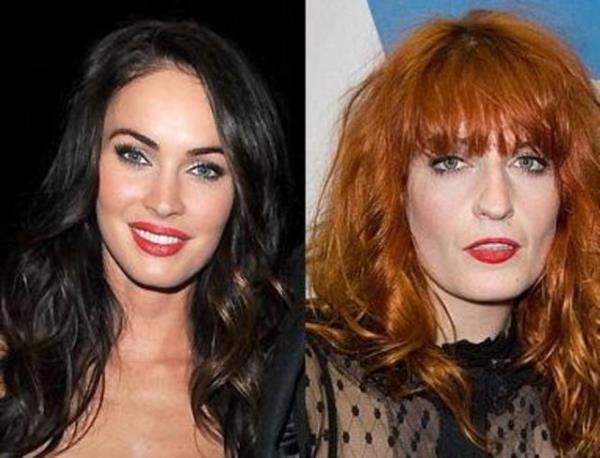<br><b>Megan Fox ve Florence Welch</b></br>  kisi de 1986 ylnda dnyaya geldi. Ama Welch, Fox'tan en az iki kat daha yal grnyor.