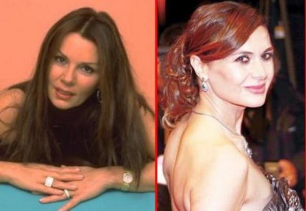 Serpil akmakl ile Hatice Aslan 1972 doumlu. akmakl estetik operasyonlar yznden zarar grm ve yatndan daha olgun grnyor.