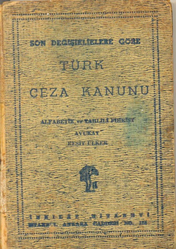 01/07/1926 Trk Ceza Kanunu yrrle girdi. Kanun, 1889 talyan Zanardelli yasas esas alnarak hazrland.