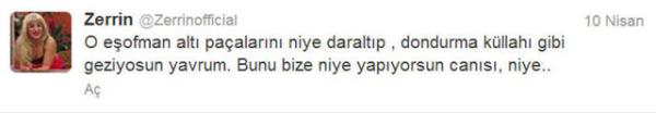 Twitter'da Zerrinofficial adnda alm bir hesap son dnemde fenomen haline geldi.