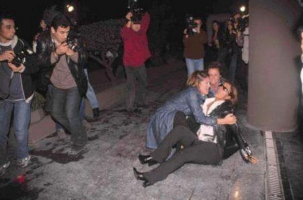 Derya Tuna'nn bacandan vurulmas