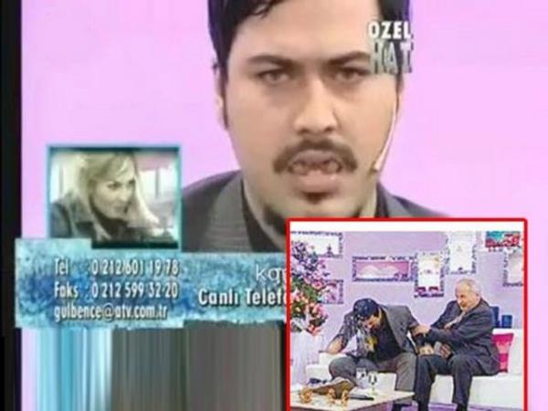 Benimle Evlenir misin?" programyla adn duyuran Caner, katld televizyon programna Tlin'in telefonla balanmas zerine cinnet getirdi. Bir anda kendisini kaybeden Caner, masada duran su bardan kafasna vurarak paralad.