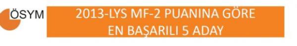 te LYS birincileri